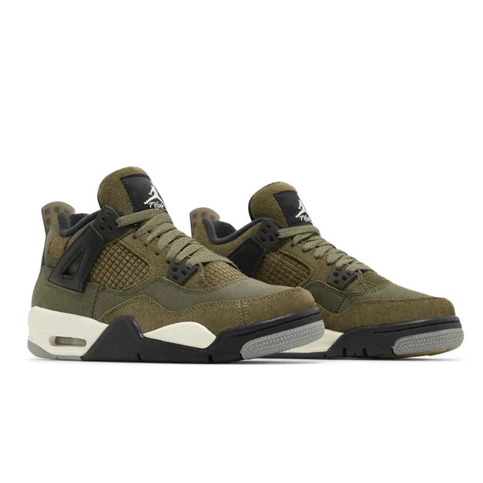 Air Retro 4 'Craft Jordan GS SE Olive' 0714